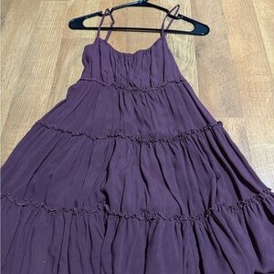 Aeropostale Purple Tiered Dress